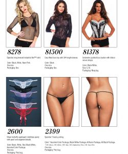 Leg Avenue - 2016 Lingerie Collection